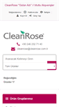 Mobile Screenshot of cleanrose.com.tr